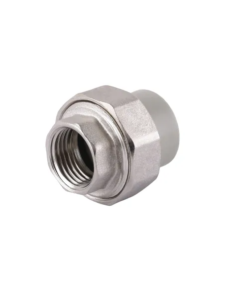 Муфта розбірна внутрішнє різьблення для поліпропіленових труб Kalde 12099 PPR ф50 х 1 1/2 дюйма - 1