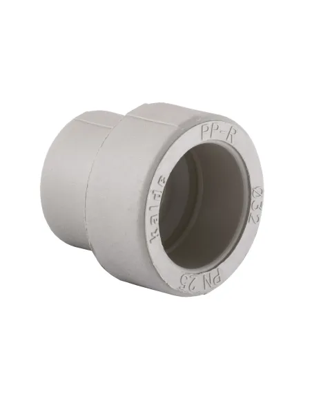 Муфта редукционная для полипропиленовых труб Kalde PPR 12055 ф25 x 20, ВВ - 1
