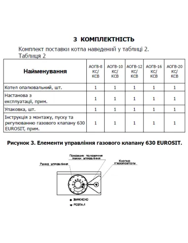 Котел газовий Маяк АОГВ 8 КС одноконтурний, димохідний - 5