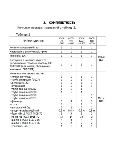 Котел газовий Маяк АОГВ-10 П (С) (парапетний) - 4