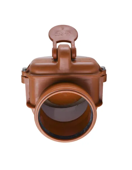 Обратный клапан наружной канализации VS Plast 110 мм - 3 Обратный клапан наружной канализации VS Plast 110 мм - 3