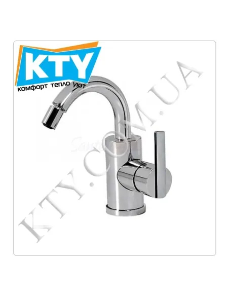 Змішувач для біде одноважільний Tres Lex - Tres 1.81.224 без донного клапана, хром - 1