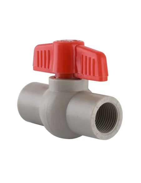 Кран шаровой для полипропиленовых труб VS Plast PPR 1022 ф20, 1/2 х 1/2 дюйма (пластиковый шар) - 1