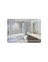 Зеркало для ванной Q-Tap Aries Reverse QT037816016080W, с LED-подсветкой - 1