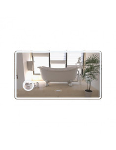 Зеркало для ванной Q-Tap Crow QT0578141670120W, с LED-подсветкой - 1