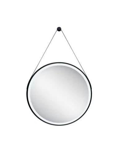 Дзеркало для ванної кімнати Q-Tap Robin R600 Black QT13786502B, з LED - підсвічуванням - 3