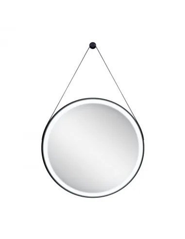 Дзеркало для ванної кімнати Q-Tap Robin R600 Black QT13786502B, з LED - підсвічуванням - 4