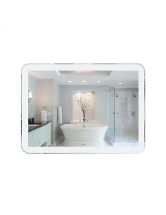 Дзеркало для ванної кімнати Q-Tap Swan QT1678141470100W, з LED - підсвічуванням - 1