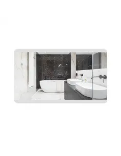 Зеркало для ванной Q-Tap Tern QT1778120870120W, с LED-подсветкой - 1