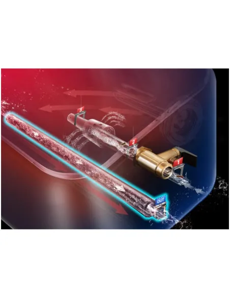 Водонагреватель Midea D80-20ED2 (W), мокрый тэн, 73 л - 11