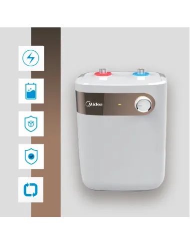 Бойлер Midea D06-15A(U), під мийкою, 5 л - 2