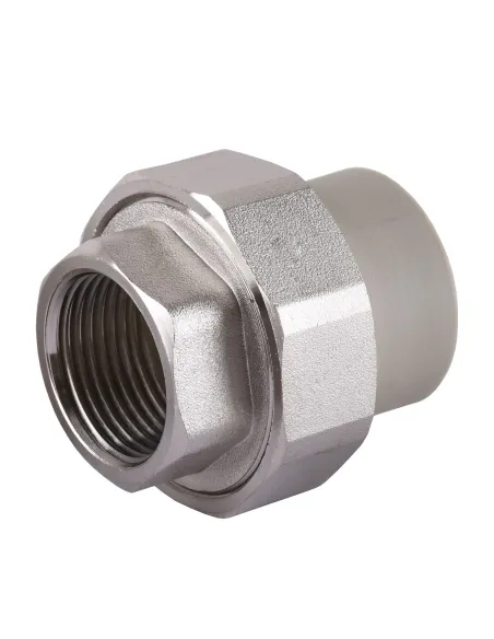 Муфта розбірна внутрішнє різьблення для поліпропіленових труб VS Plast PPR LIGHT 1017 ф50 х 1 1/2 дюйма - 1