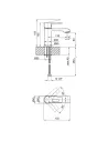 Змішувач для ванни та раковини Q - Тap Tern 1061102C, хром - 2