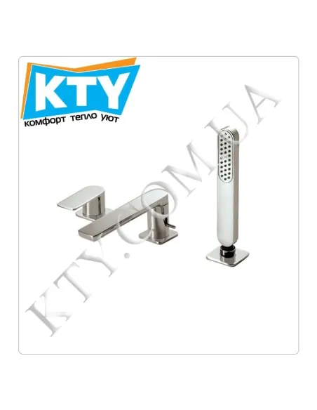 Смеситель для ванны врезной с душем Tres Loft-Tres 200.162.03 хром - 1