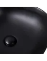 Раковина - чаша Q - Тap Kolibri QT10112144MBMB Matt Black, 415х415х150 мм, чорна - 5