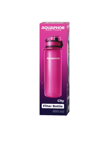 Фильтр-бутылка Аквафор City розовый - 4