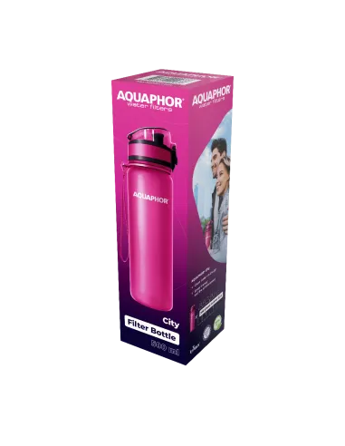 Фильтр-бутылка Аквафор City розовый - 5