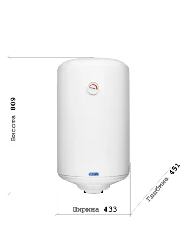 Бойлер із мокрим ТЕНом Atlantic Classic VM 80 N4L 1.5 кВт 80 л - 2