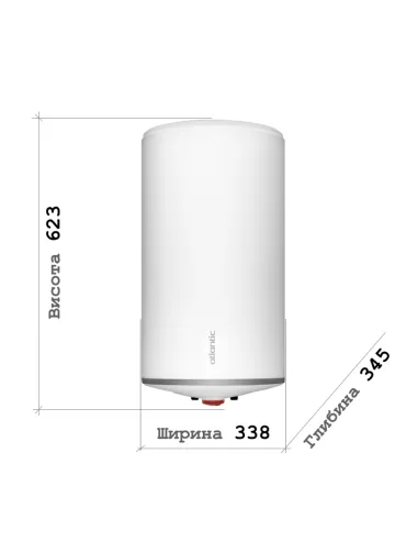 Бойлер с мокрым ТЭНом Atlantic Opro Slim PC 30 30 л - 2