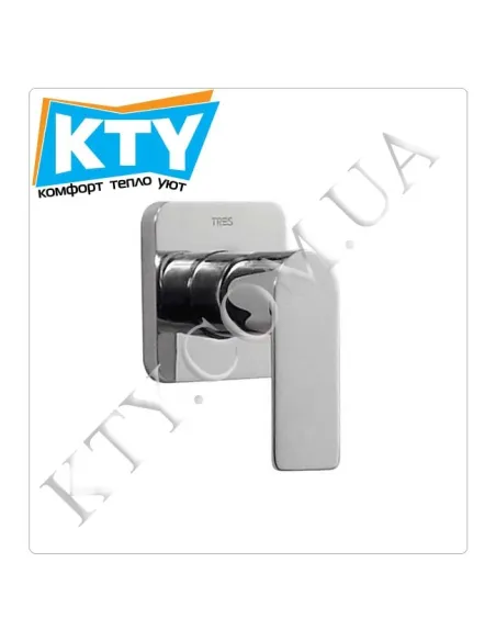 Змішувач для душу прихованого монтажу Tres Loft - Tres 200.177.01 хром - 1