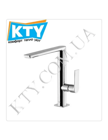 Смеситель для раковины в ванной с гигиеническим душем Tres Loft-Tres 200.205.02 без донного клапана, хром - 2