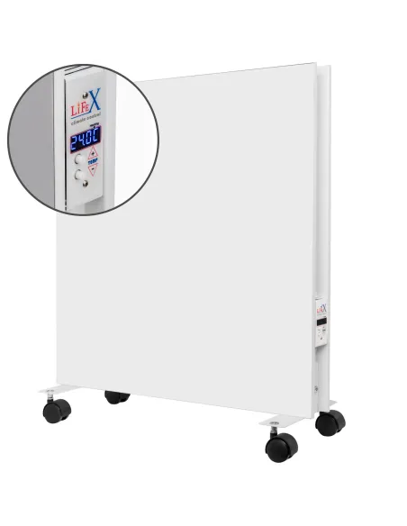 Керамический обогреватель напольный с программатором Lifex D.Floor 800 бежевый 600 х 600 х 50 мм - 1