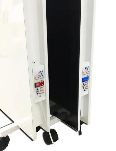 Керамический обогреватель напольный с программатором Lifex D.Floor 800 бежевый 600 х 600 х 50 мм - 3