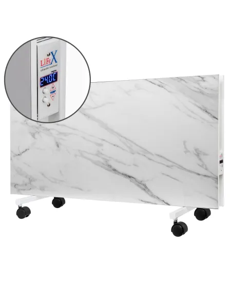 Керамический обогреватель напольный с программатором Lifex D.Floor 1000 GrayBrick 450 х 900 х 60 мм - 1