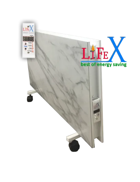 Керамический обогреватель напольный с программатором Lifex D.Floor 1000 GrayBrick 450 х 900 х 60 мм - 3