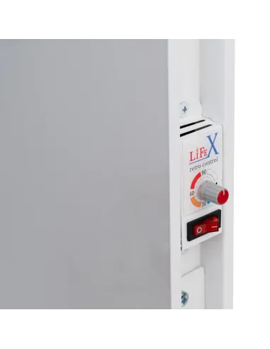 Керамический полотенцесушитель с терморегулятором Lifex W.Towel 400 R Duo бежевый 600 х 600 х 50 мм - 2