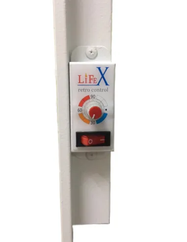 Керамический полотенцесушитель с терморегулятором Lifex W.Towel 400 R Duo бежевый 600 х 600 х 50 мм - 9