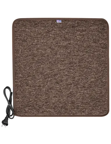 Электрический коврик с подогревом Lifex WC коричневый 50 х 50 мм - 2