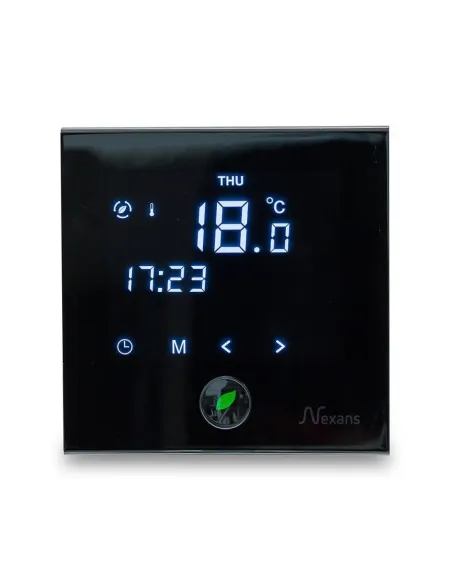 Терморегулятор для теплого пола Nexans Millitemp 2 Breath, сенсорный, программируемый - 1