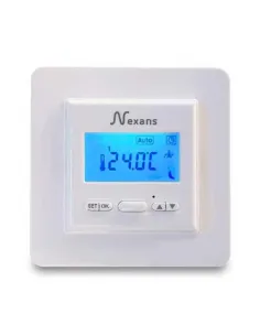 Терморегулятор для теплої підлоги Nexans N-Comfort TD, програмований, з датчиком температури - 1