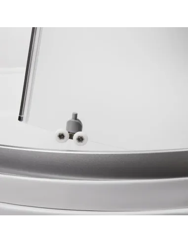 Гидробокс с высоким поддоном Lidz Tani SB90x90.SAT.HIGH.FR, полукруглый - 3