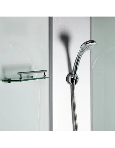 Гидробокс с высоким поддоном Lidz Tani SB90x90.SAT.HIGH.FR, полукруглый - 5