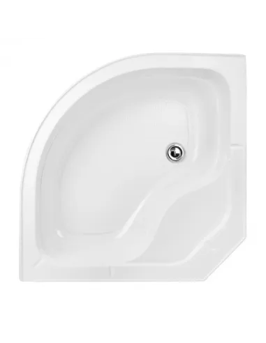 Гидробокс с высоким поддоном Lidz Tani SB90x90.SAT.HIGH.FR, полукруглый - 11