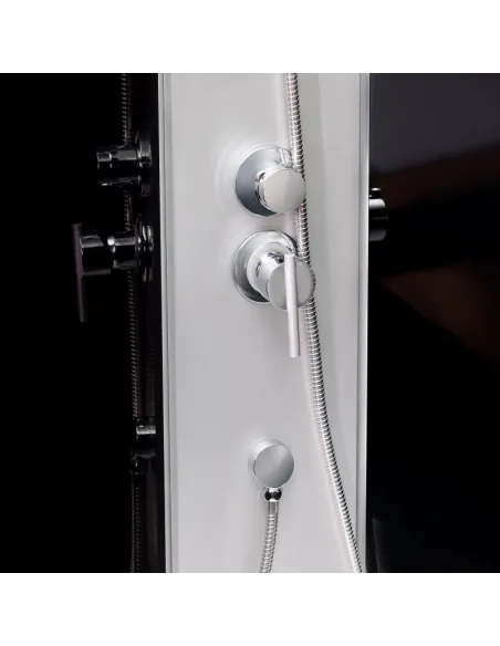 Гідробокс з високим піддоном Lidz Tani SB90x90.SAT.HIGH.GR, напівкруглий - 3