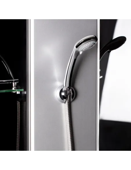 Гідробокс з високим піддоном Lidz Tani SB90x90.SAT.HIGH.GR, напівкруглий - 4