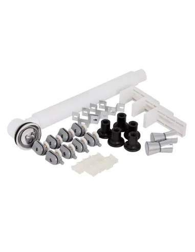 Гідробокс з високим піддоном Lidz Tani SB90x90.SAT.HIGH.GR, напівкруглий - 9