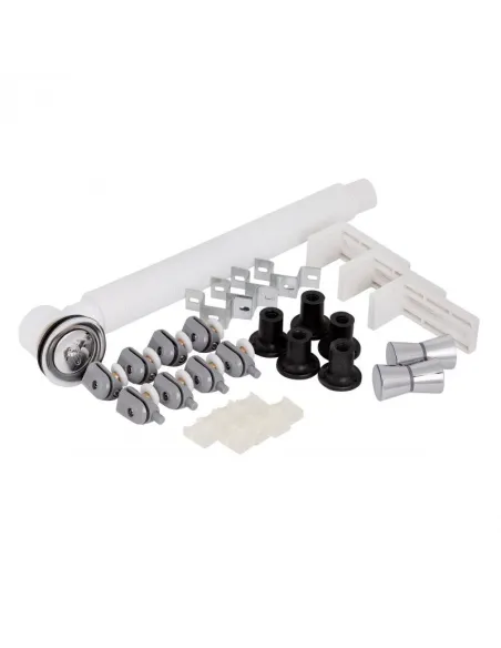 Гідробокс з високим піддоном Lidz Tani SB90x90.SAT.HIGH.GR, напівкруглий - 9