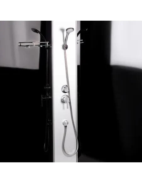 Гідробокс з високим піддоном Lidz Tani SB90x90.SAT.HIGH.GR, напівкруглий - 18