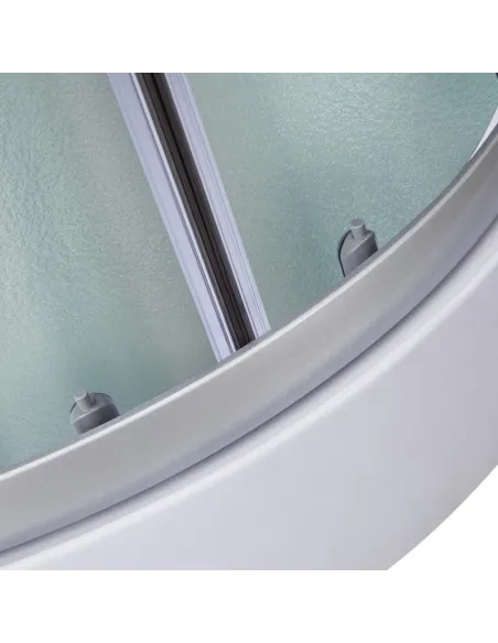 Гідробокс з низьким піддоном Lidz Tani SB90x90.SAT.HIGH.GR, напівкруглий - 7