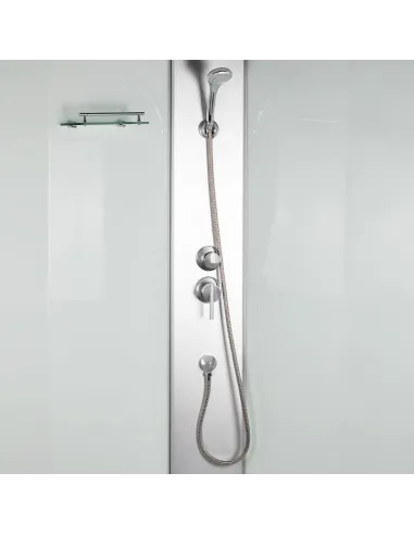 Гідробокс з низьким піддоном Lidz Tani SB90x90.SAT.HIGH.GR, напівкруглий - 17