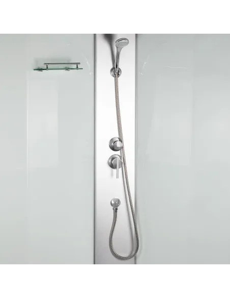 Гідробокс з низьким піддоном Lidz Tani SB90x90.SAT.HIGH.GR, напівкруглий - 17