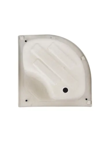 Напівкруглий душовий піддон високий Lidz Kapielka ST80x80x41, акрил - 4