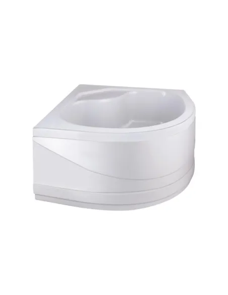 Полукруглый душевой поддон высокий Lidz Kapielka ST90x90x41, акрил - 4