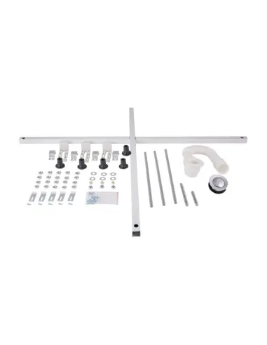 Полукруглый душевой поддон высокий Lidz Kapielka ST90x90x41, акрил - 7