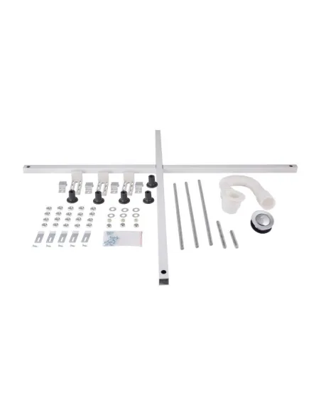 Полукруглый душевой поддон высокий Lidz Kapielka ST90x90x41, акрил - 7