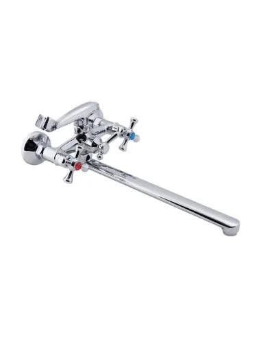 Змішувачі для ванни з нержавіючої сталі з довгим виливом Lidz CRM 75 21 143 - 3